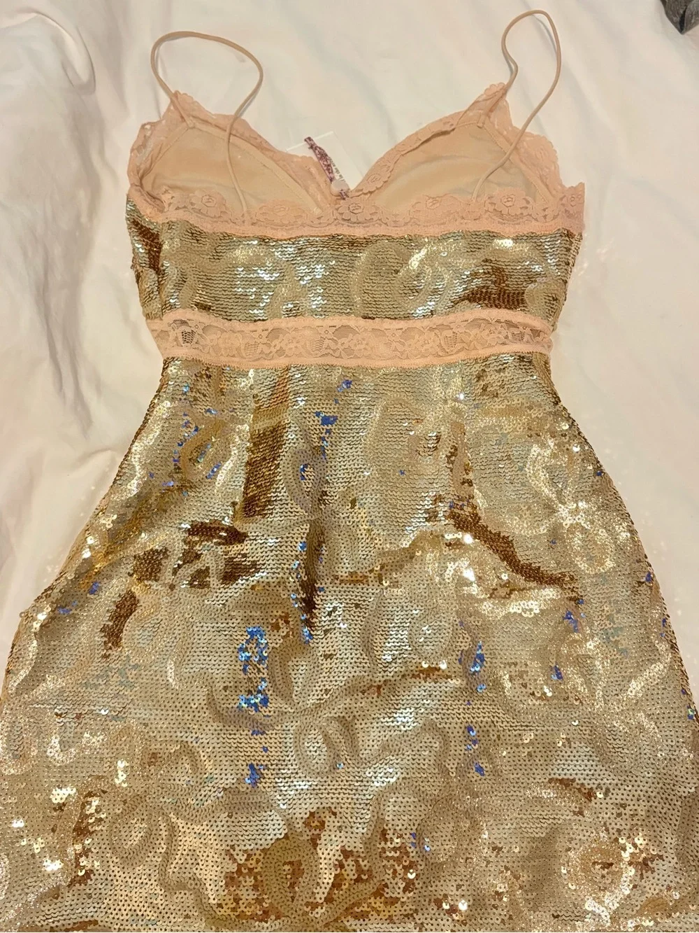 LoveShackFancy shimmering sequin
